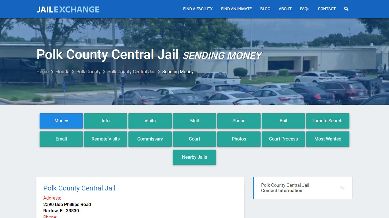 Send Money to Inmate - Polk County Central Jail, FL - Jail Exchange